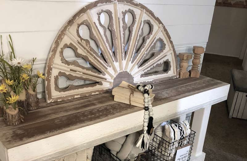 Rynx | *HUGE* Rustic Fan Wall Decor