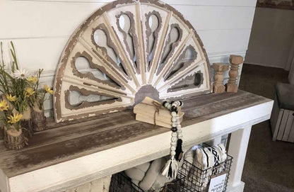 Rynx | *HUGE* Rustic Fan Wall Decor
