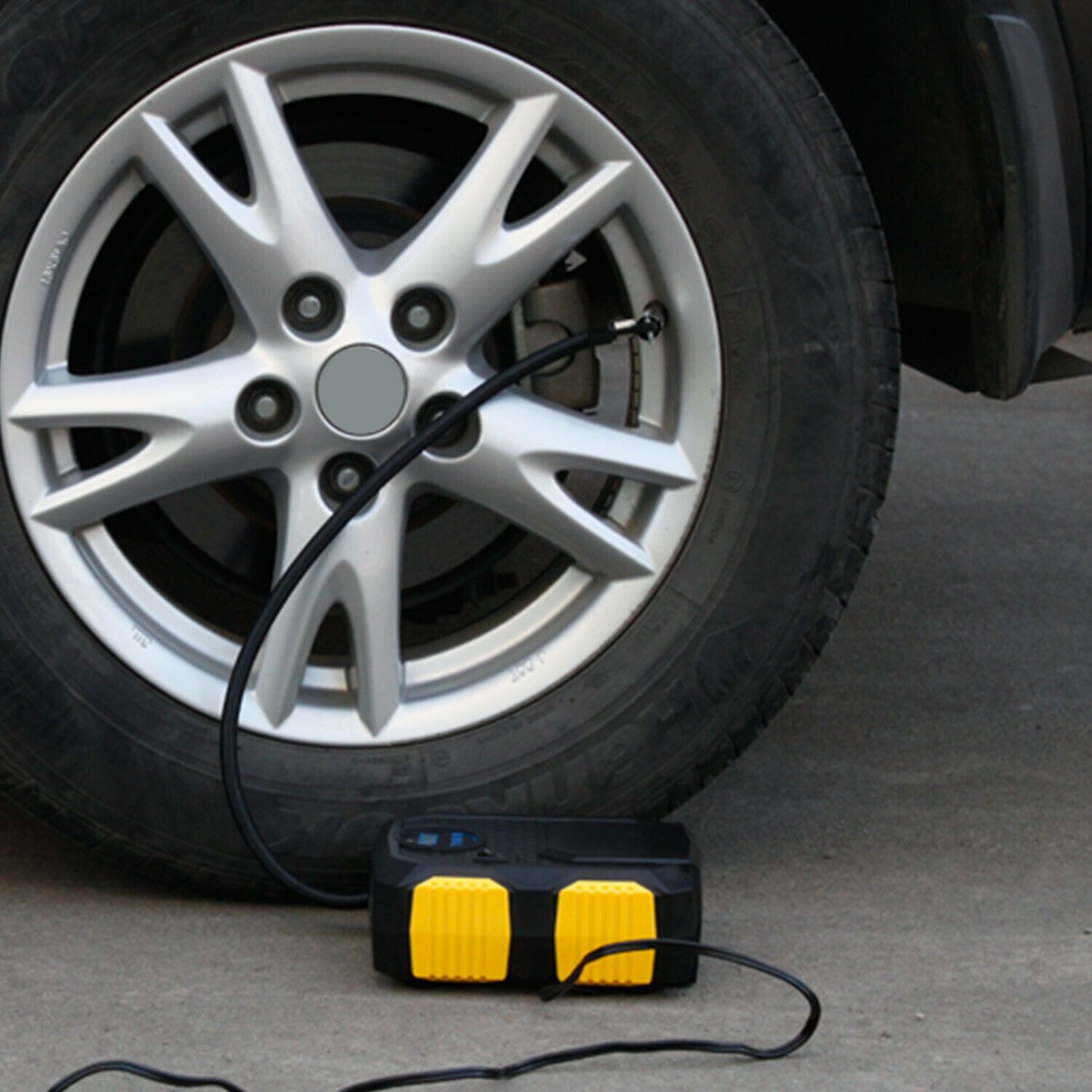 Rynx | Tire pump 12V DC 120W 150PSI with LCD Electric Air Compressor