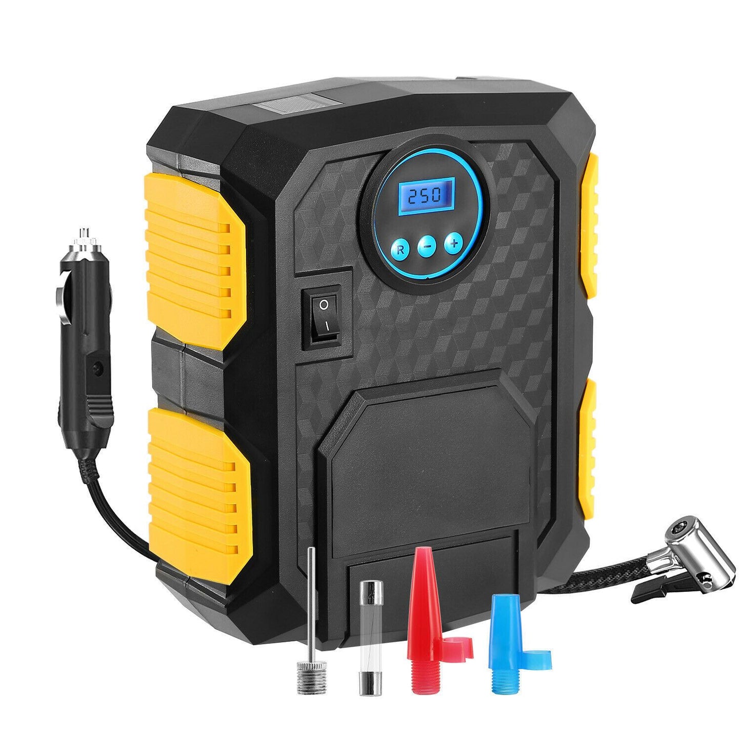 Rynx | Tire pump 12V DC 120W 150PSI with LCD Electric Air Compressor