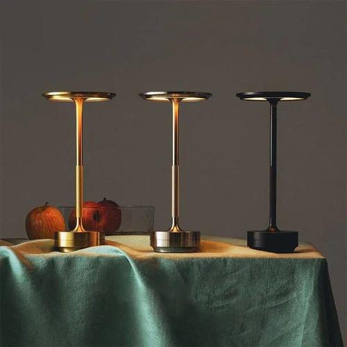 RYNX | Wireless Nordiclight Table Lamp | Usb Rechargeable, Metal, Dimmable