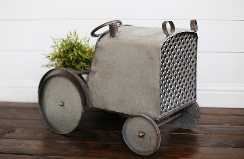 Rynx | *HUUUGE* Galvanized Metal Tractor Decor