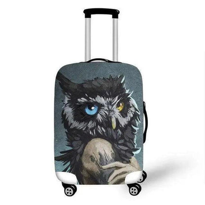 Rynx | Travel in Style: Creative Neoprene XL Luggage Cover with Airplane Pattern