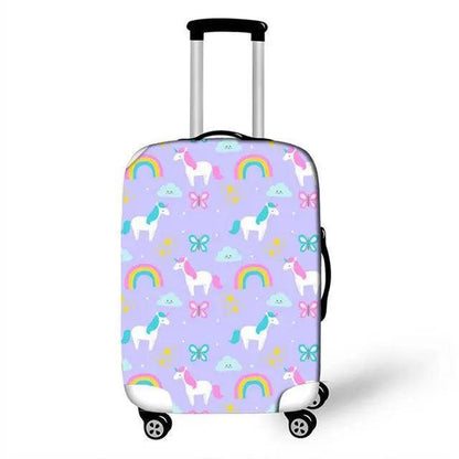 Rynx | Travel in Style: Creative Neoprene XL Luggage Cover with Airplane Pattern