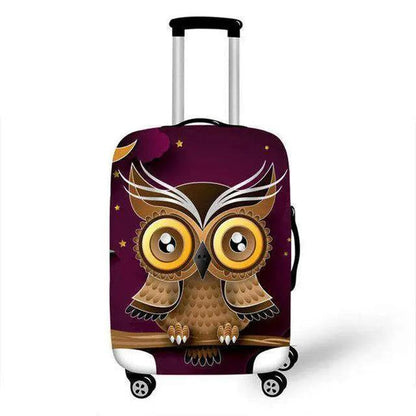 Rynx | Travel in Style: Creative Neoprene XL Luggage Cover with Airplane Pattern