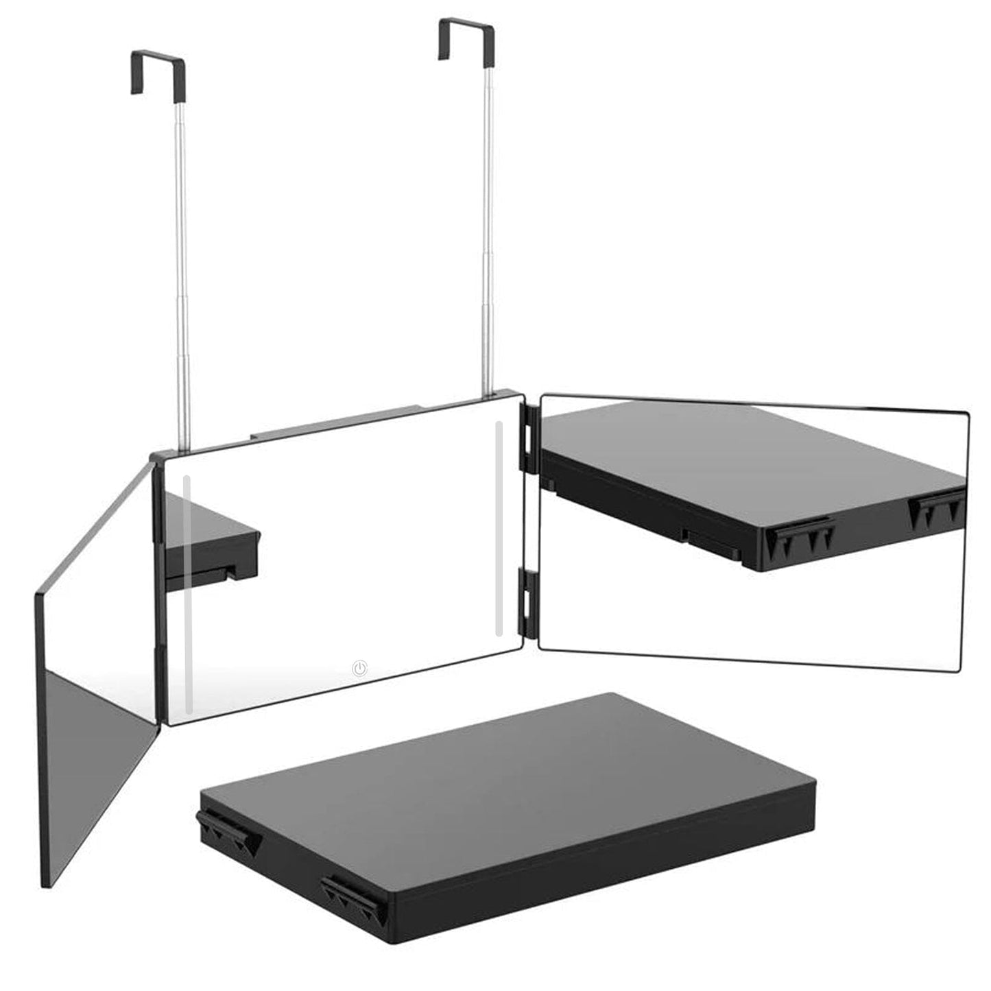 Rynx | Tri-Fold Mirror with Telescopic Hanger