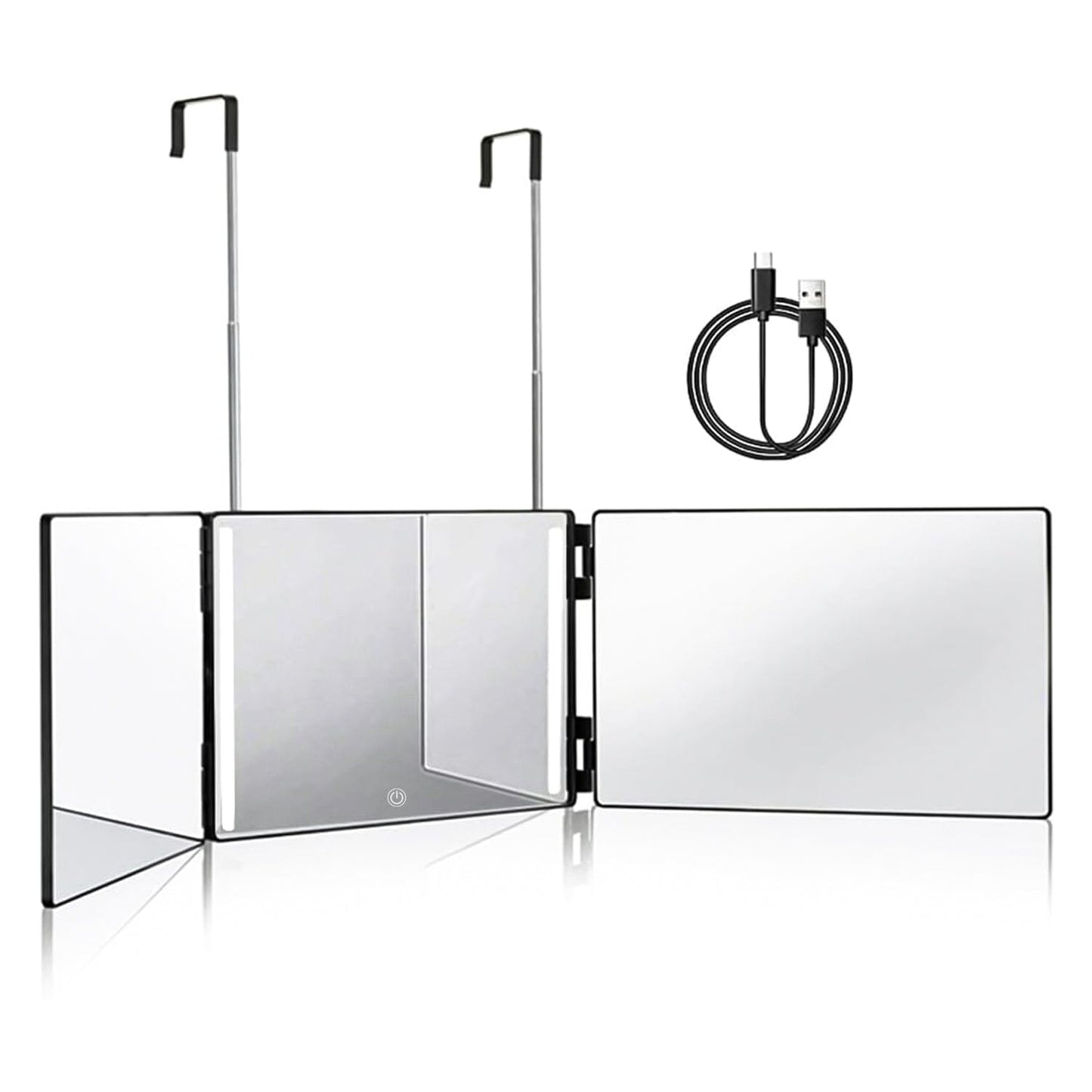 Rynx | Tri-Fold Mirror with Telescopic Hanger