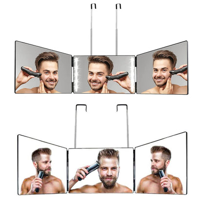 Rynx | Tri-Fold Mirror with Telescopic Hanger
