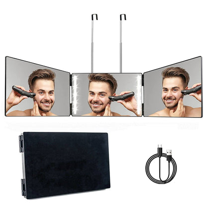 Rynx | Tri-Fold Mirror with Telescopic Hanger