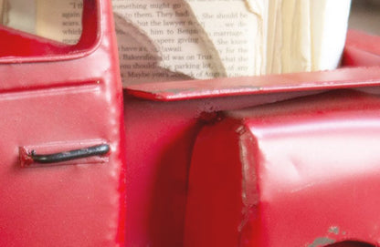 Rynx | Antiqued red metal truck