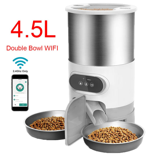 Rynx | 2-Way Splitter Automatic Smart Pet Feeding Station
