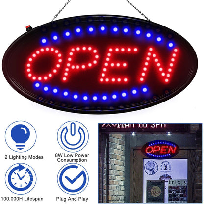 Rynx | Ultra Bright LED Neon Open Sign