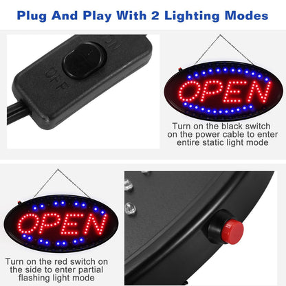 Rynx | Ultra Bright LED Neon Open Sign