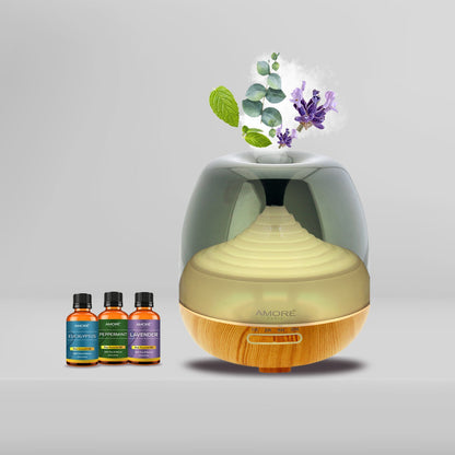 Rynx | Ultrasonic Aromatherapy Cold Mist Humidifier Diffuser