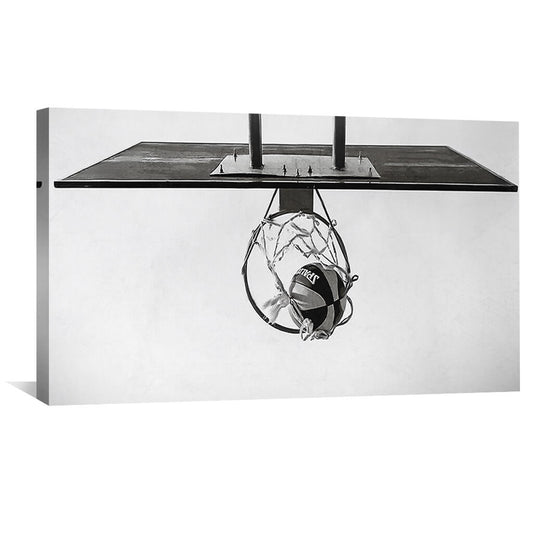 Rynx | Under the Hoops Canvas - Single Panel
