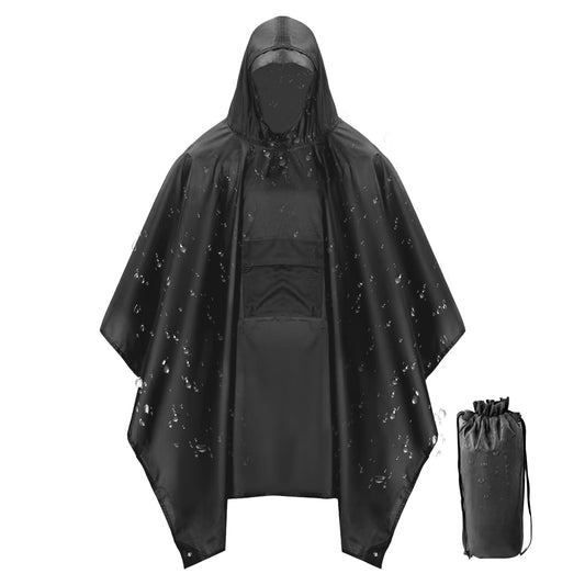Rynx | Unisex Hoodie Rain Poncho with Pocket