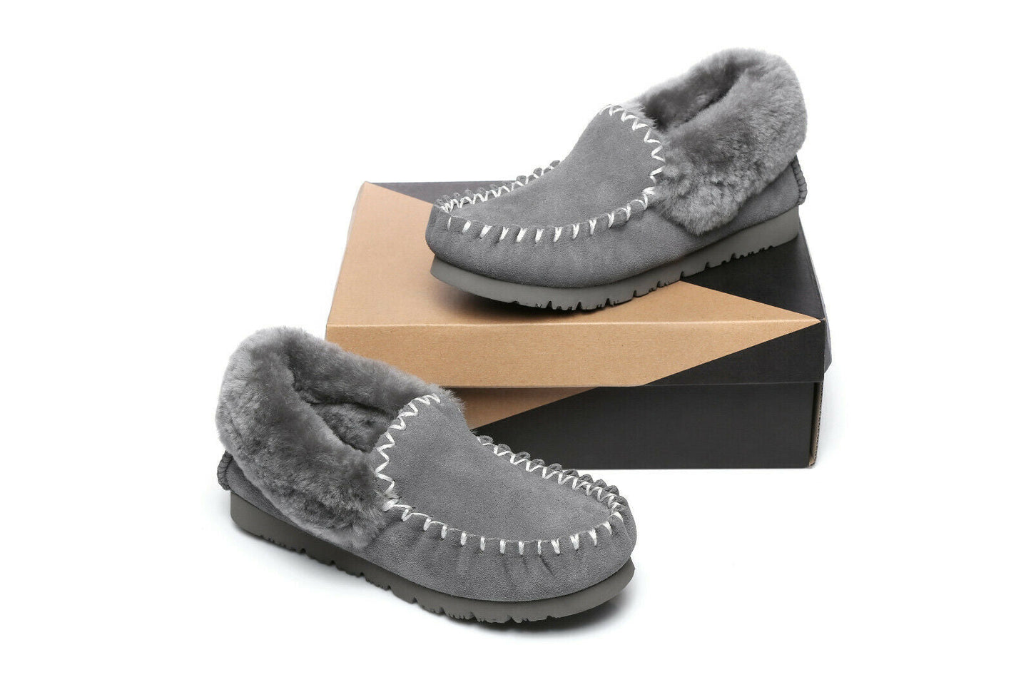 RYNX | Australian Genuine Sheepskin Slippers Moccasins