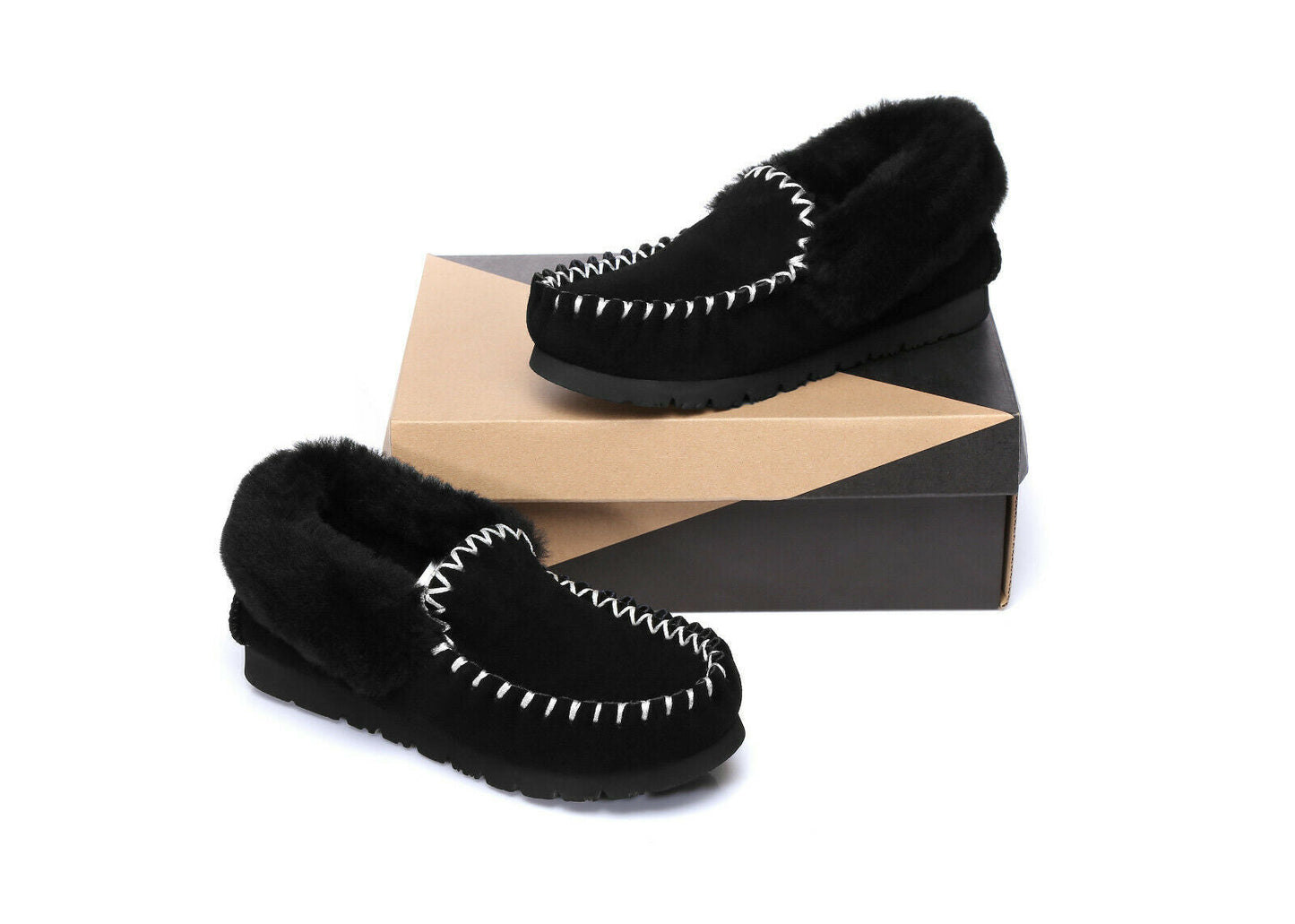 RYNX | Australian Genuine Sheepskin Slippers Moccasins