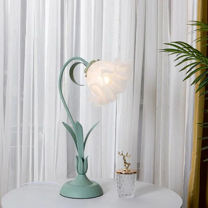 Rynx | FloraFlex Adjustable Vintage Flower Table Lamp | Elegant Design | Dimmable Light for Home