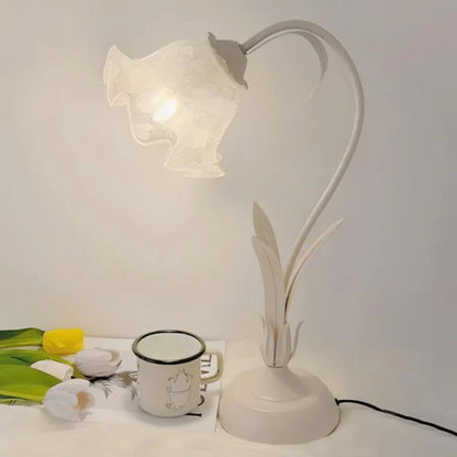 Rynx | FloraFlex Adjustable Vintage Flower Table Lamp | Elegant Design | Dimmable Light for Home