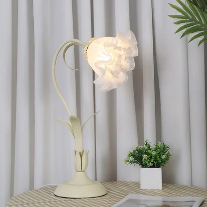 Rynx | FloraFlex Adjustable Vintage Flower Table Lamp | Elegant Design | Dimmable Light for Home