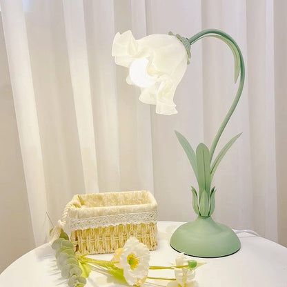 Rynx | FloraFlex Adjustable Vintage Flower Table Lamp | Elegant Design | Dimmable Light for Home