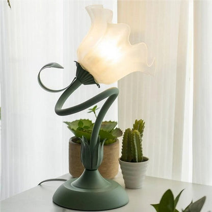 Rynx | FloraFlex Adjustable Vintage Flower Table Lamp | Elegant Design | Dimmable Light for Home