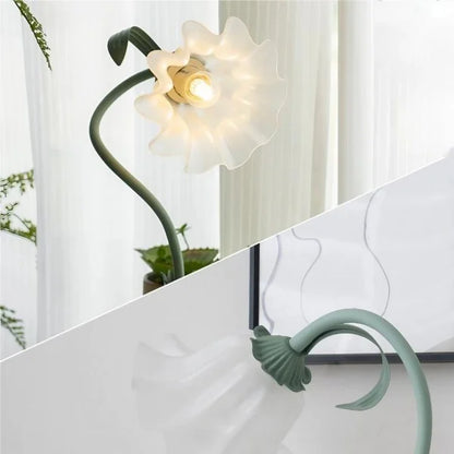 Rynx | FloraFlex Adjustable Vintage Flower Table Lamp | Elegant Design | Dimmable Light for Home
