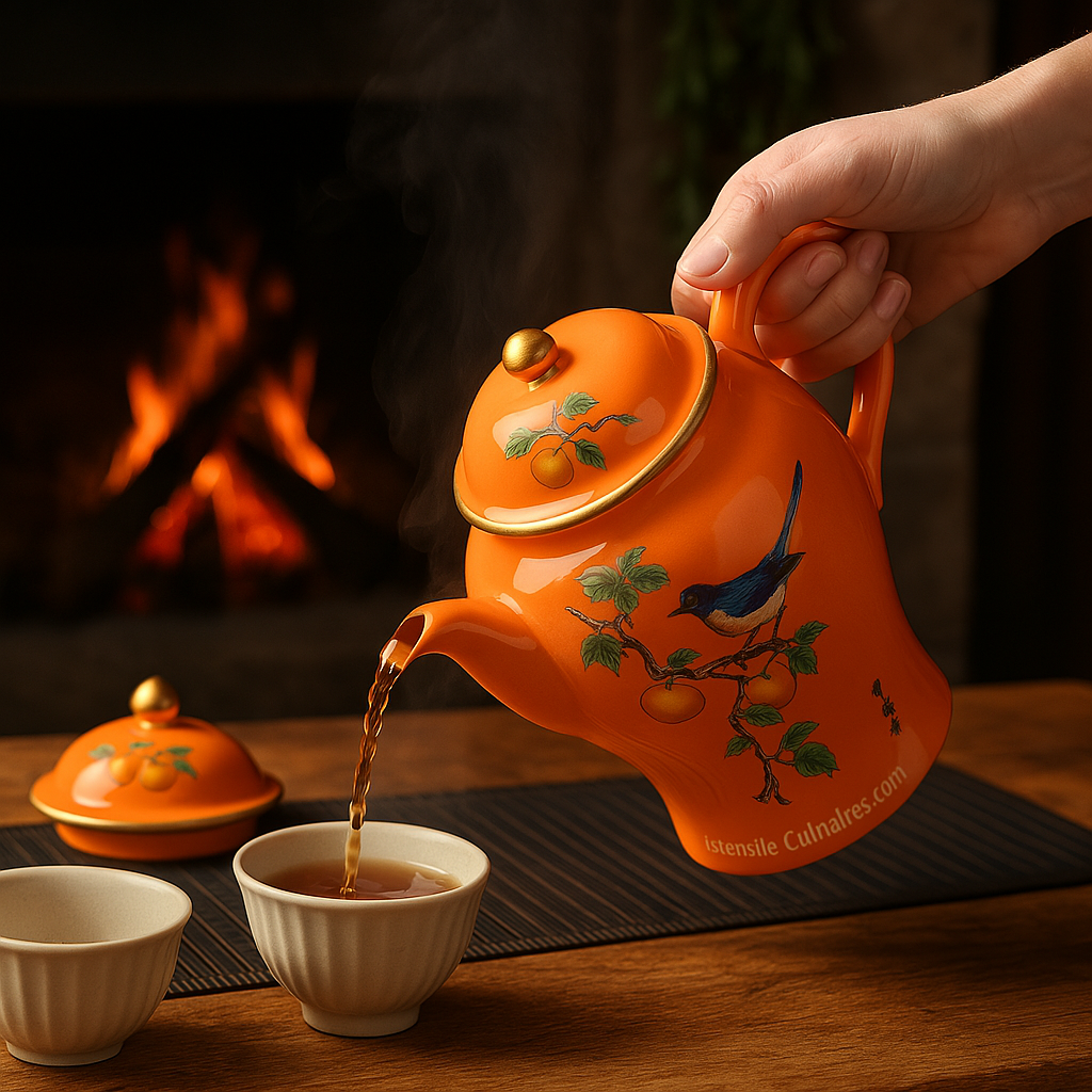 Rynx teapot in oriental ceramics
