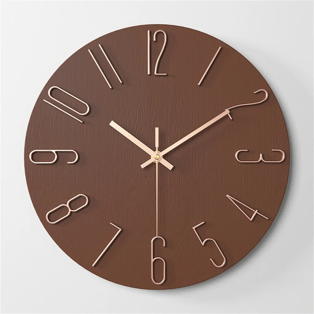 Rynx | Modern Minimalist Wall Clock - Stylish - Functional - Timepiece Design