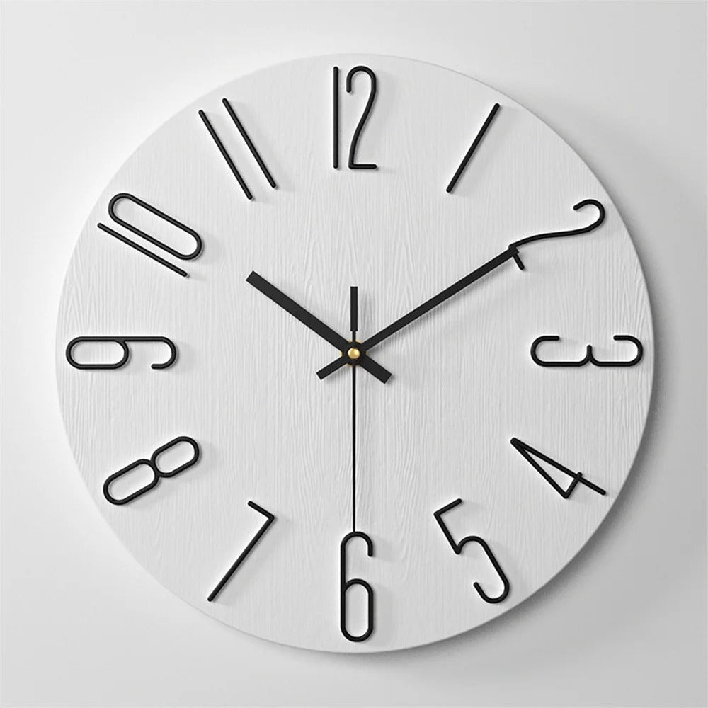 Rynx | Modern Minimalist Wall Clock - Stylish - Functional - Timepiece Design