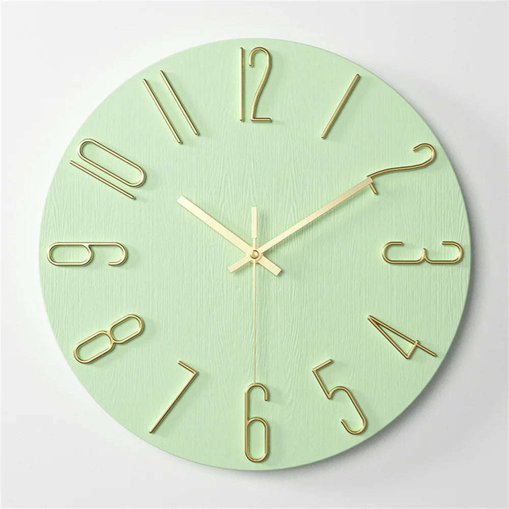 Rynx | Modern Minimalist Wall Clock - Stylish - Functional - Timepiece Design