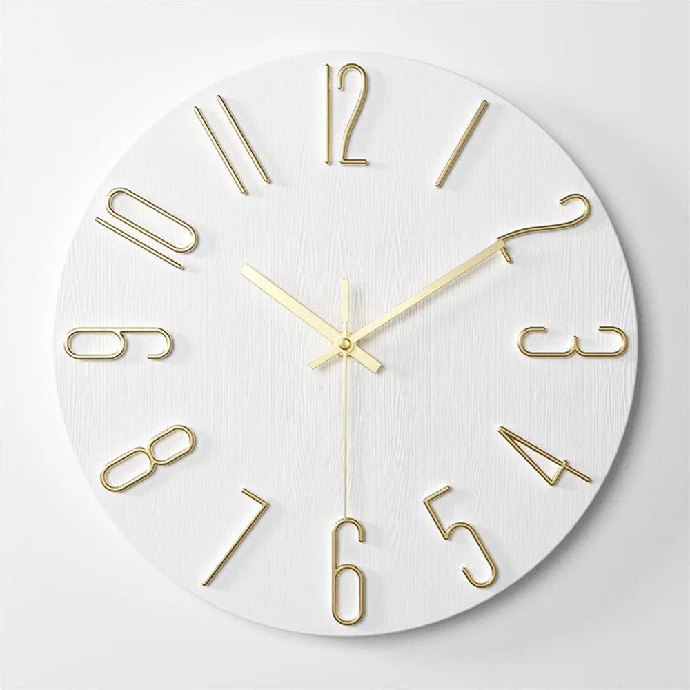 Rynx | Modern Minimalist Wall Clock - Stylish - Functional - Timepiece Design