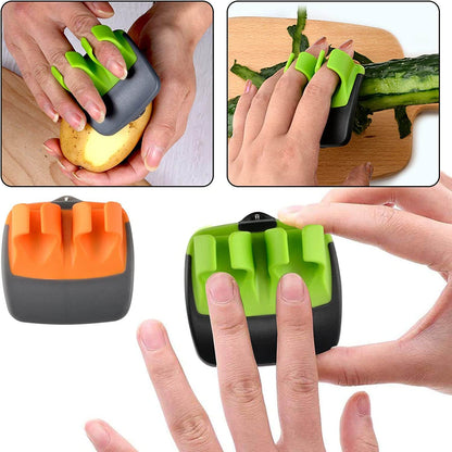 Rynx | Protective Vegetable Peeler – Finger Protection