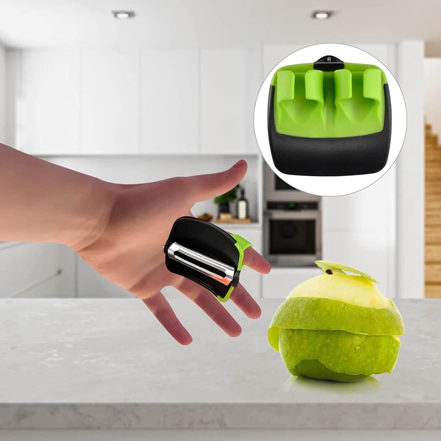 Rynx | Protective Vegetable Peeler – Finger Protection