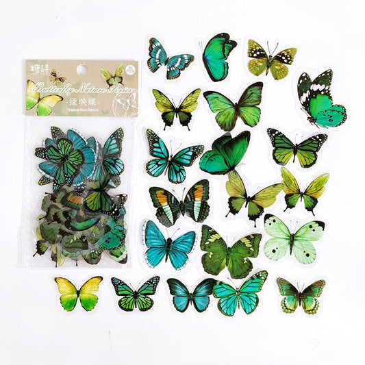 Rynx | Vintage Butterflies decorative stickers