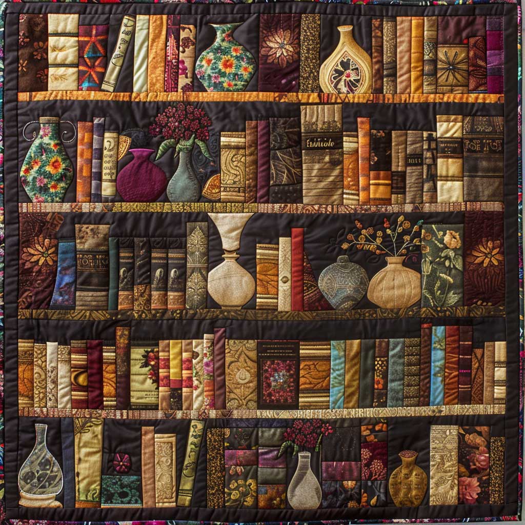 Rynx | Vintage Bookcase Quilt