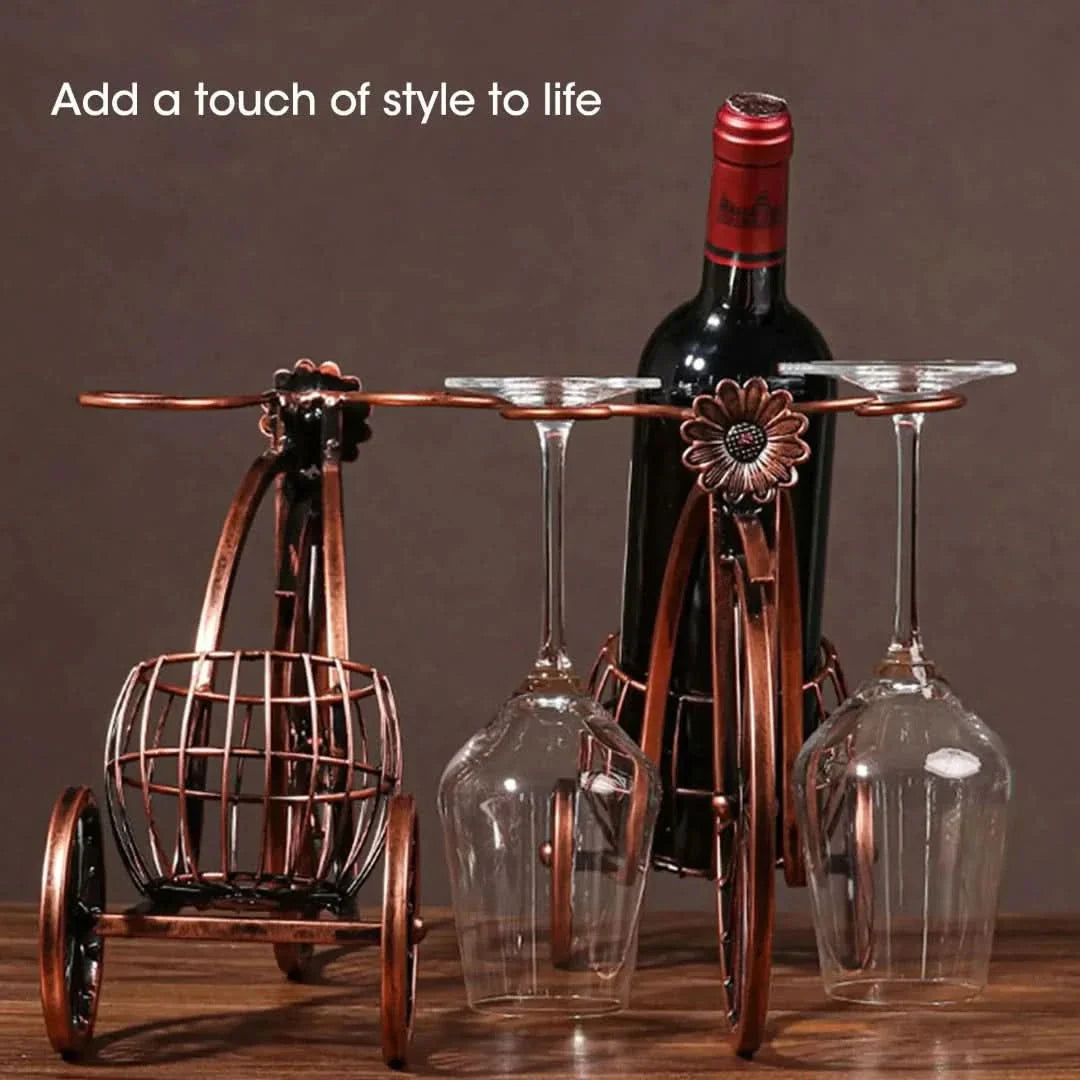 Rynx | Vintage | Creative Metal Wine Rack