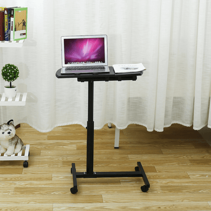 Rynx | Adjustable Laptop Table for the Bed with Wheels and Wheel Lock