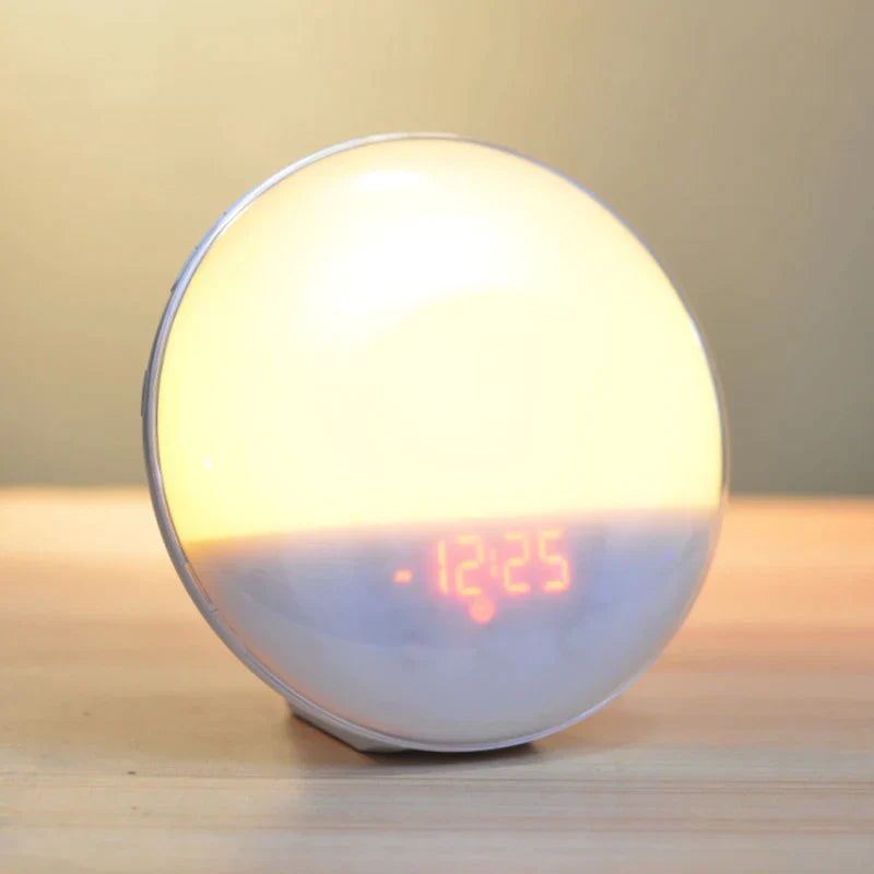 Rynx | Wall Clock – Sunrise Simulation Alarm, Wake-Up Light