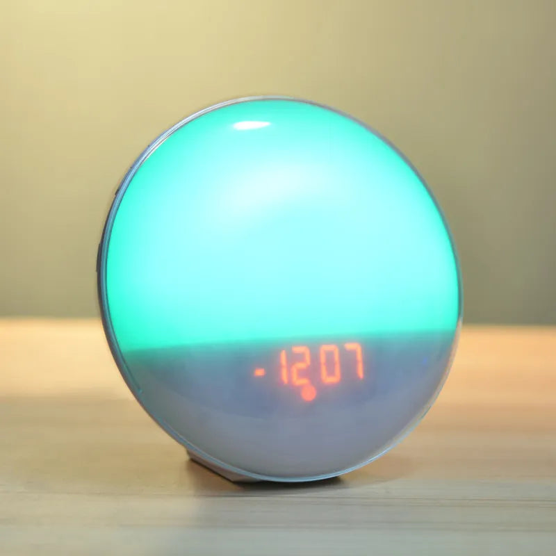 Rynx | Wall Clock – Sunrise Simulation Alarm, Wake-Up Light