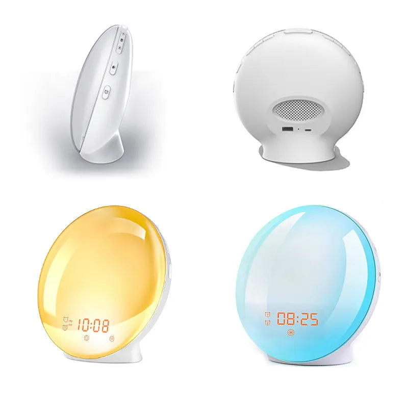 Rynx | Wall Clock – Sunrise Simulation Alarm, Wake-Up Light