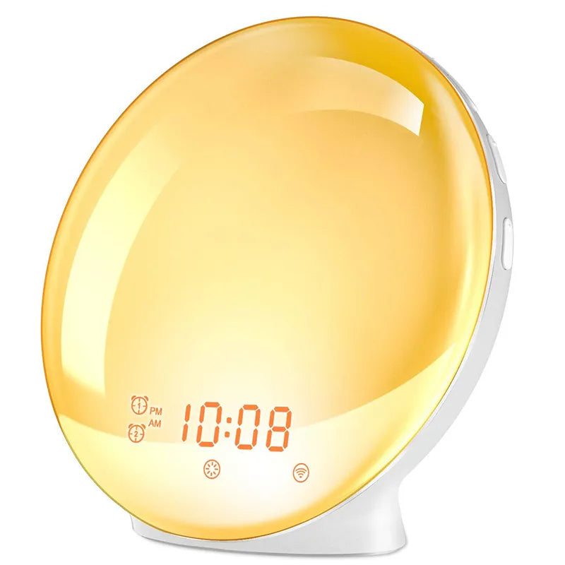 Rynx | Wall Clock – Sunrise Simulation Alarm, Wake-Up Light