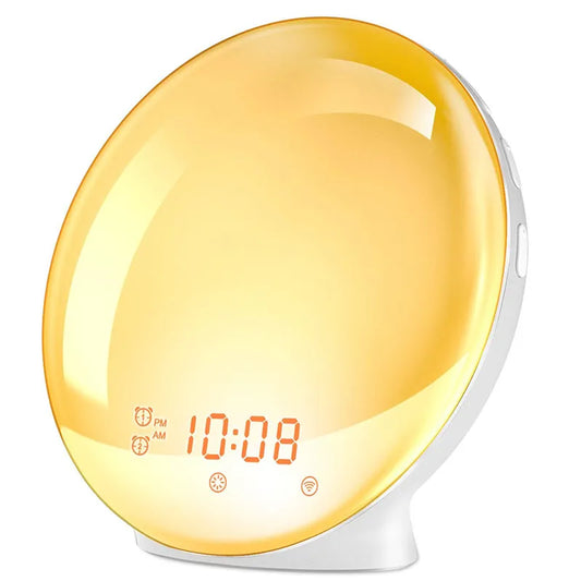 Rynx | Wall Clock – Sunrise Simulation Alarm, Wake-Up Light