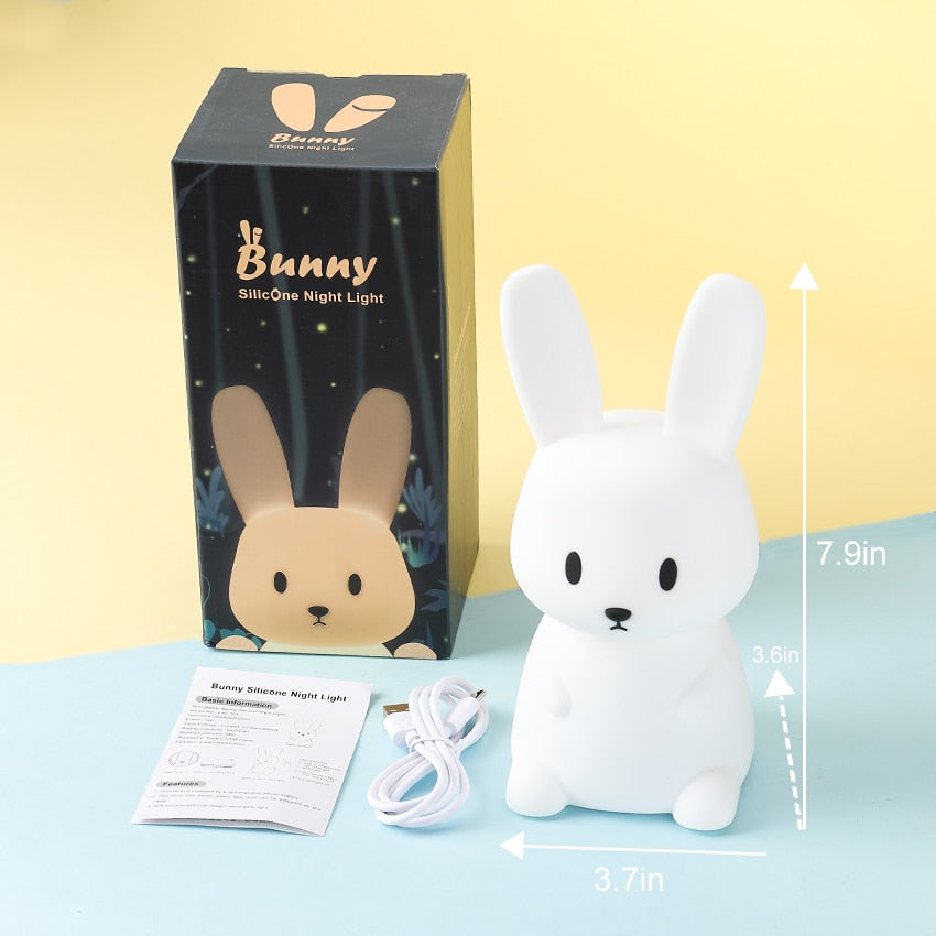 Rynx | Bunny Touch-LED-Night Light for Kids