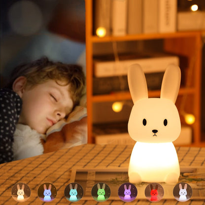 Rynx | Bunny Touch-LED-Night Light for Kids
