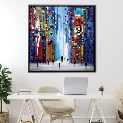 Rynx | Walking Through the Night Canvas