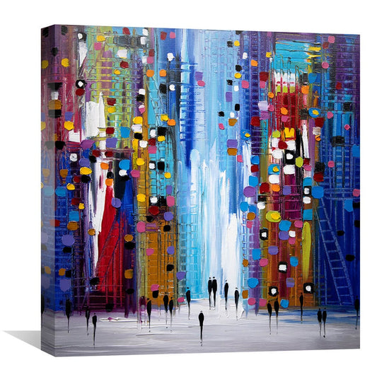 Rynx | Walking Through the Night Canvas
