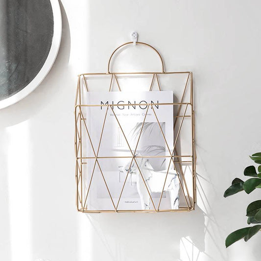 Rynx Nordic Geometry Wall Hanging Paper Holder
