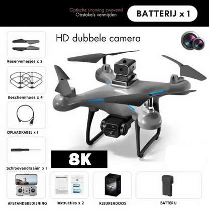 Rynx | 8k Hd Drone - Dual-Camera Obstacle Avoidance